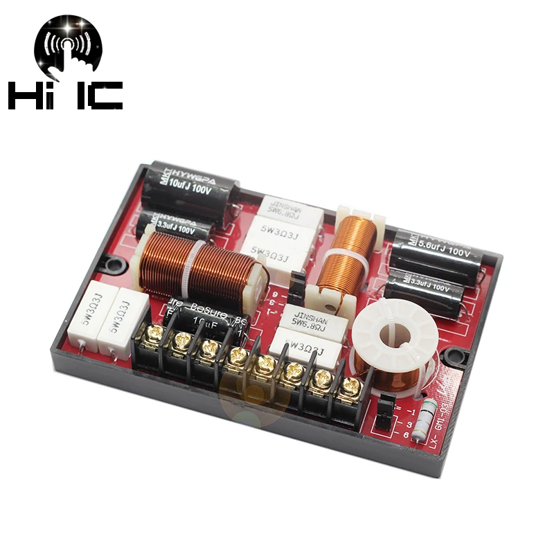 1 stks 3 Way HiFi Car Audio Treble + Midrange + Bass 3 Eenheden Crossover Luidspreker Frequentieverdeler Crossover Filters 120 W-150 W