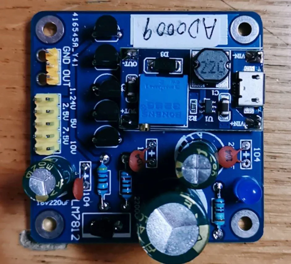 Mini Voltage Reference-One More Voltage than AD584 Voltage Reference