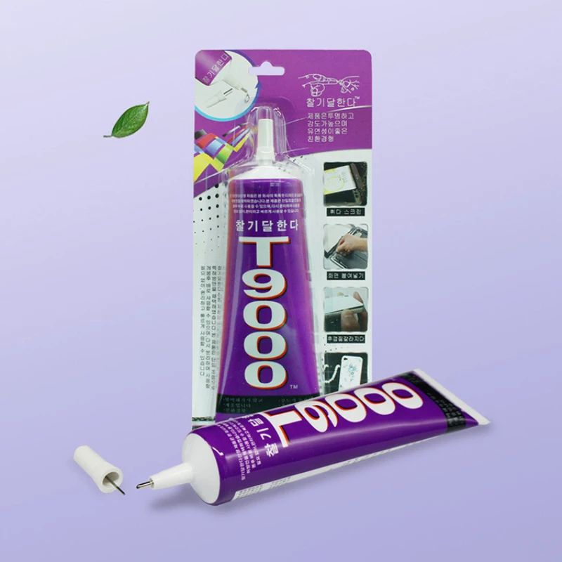 15ml T9000 Super Glue Acrylic Glue DIY Jewelry Adhesive Glue Multi-function Mobile Phone Screen Repair Glue Transparent Sealant