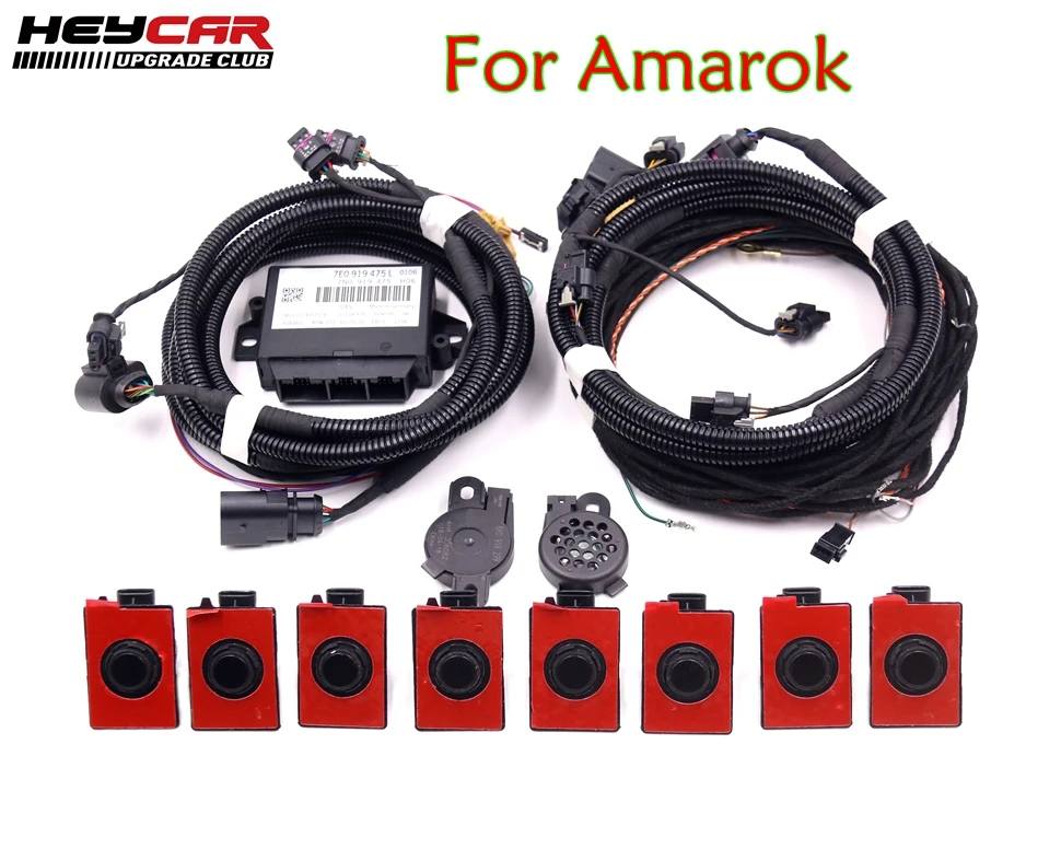 Park Pilot Front and Rear 8 Sensor 8K Parking PDC OPS without PDC Button FOR VW Amarok