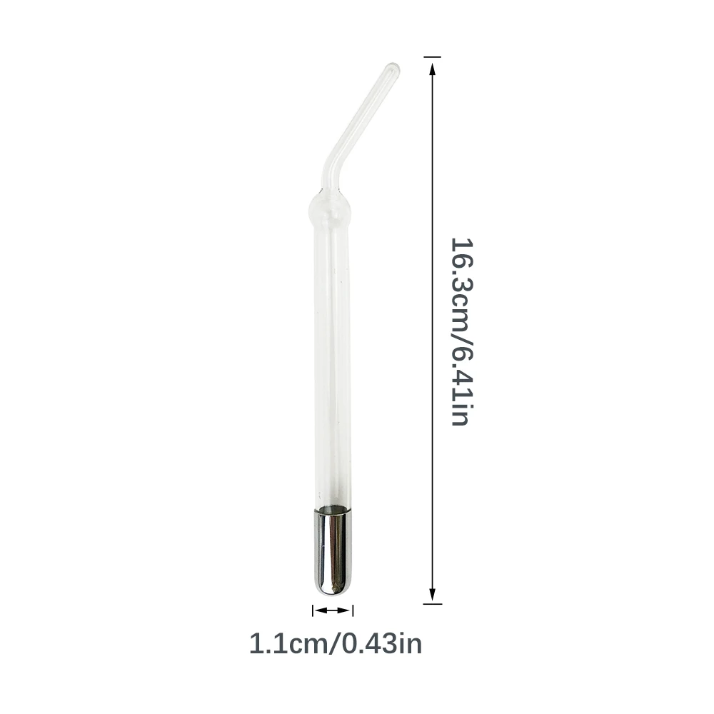 Ersetzen Hochfrequenz Gesichts Zauberstab Elektrode Glas Rohr Auge Pflege Werkzeug Argon Neon Gesicht HF Ersatz Düse Hautpflege Maschine