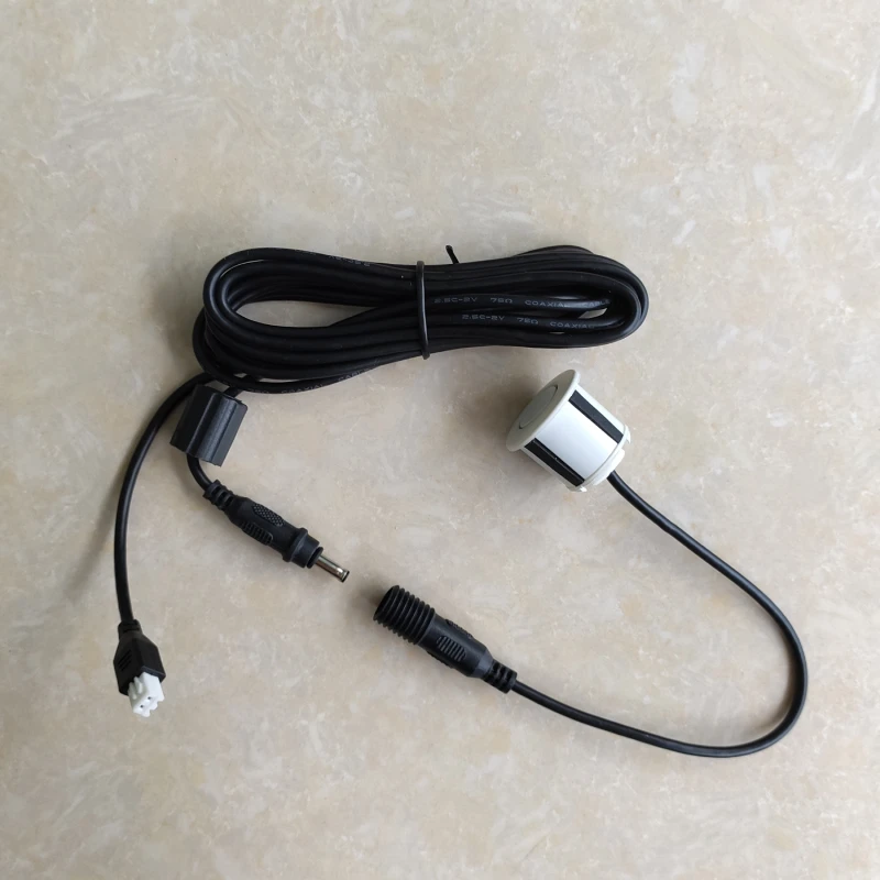 Longhorn-Sensor de aparcamiento automático para coche, Detector de Radar de marcha atrás con Cable frontal ultrasónico de 21,5 m, diámetro de