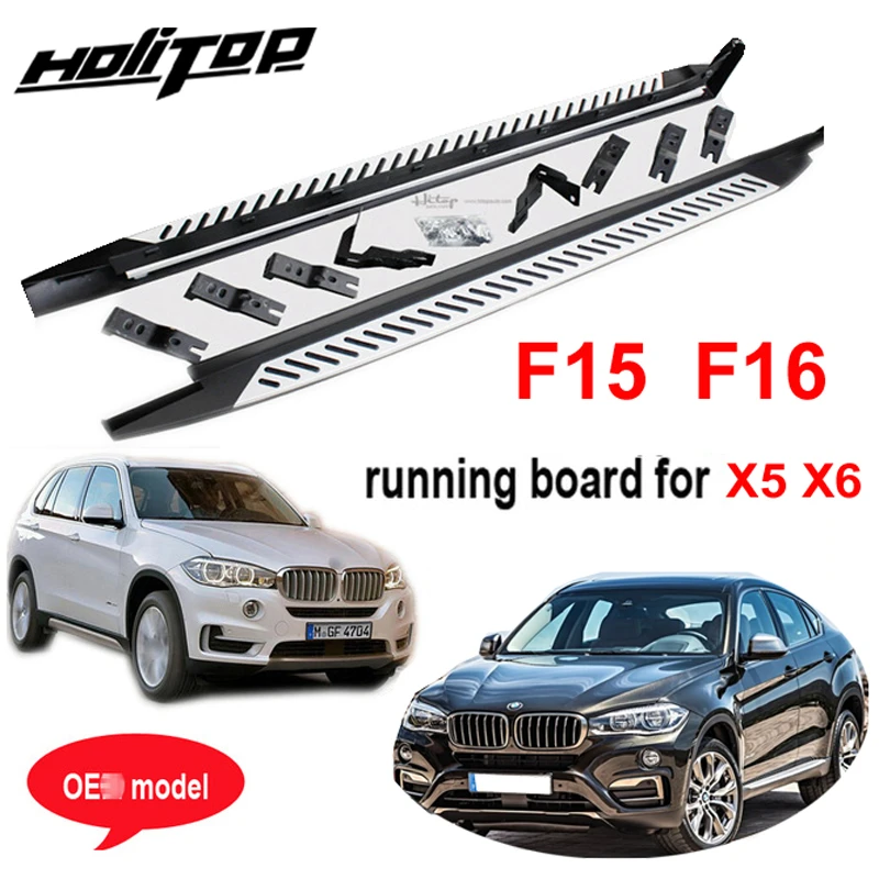 

Боковая подножка для BMW X5 F15 X6 F16 2014-2019 OE style, сделано на известной большой фабрике, очень надежное качество