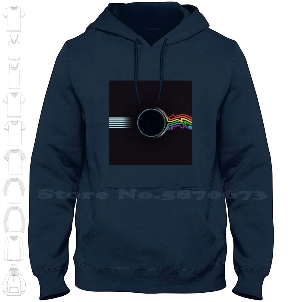 The Dark Side-Long Sleeve Hoodie Sweatshirt Tame Impala Currents Akumundur