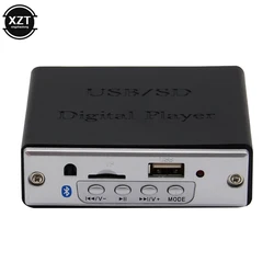 Bluetooth-Compatible MP3 decoder board with call function Motorcycle MP3 decoder with back cover 12V power supply Radio for Car