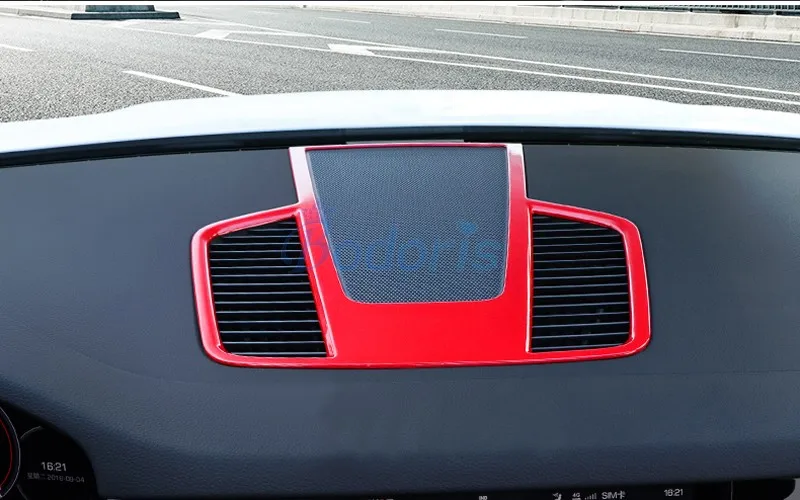 

For Porsche Cayenne 2018 2019 Interior Dashboard Central AC Outlet Trim Air Conditioner Vent Cover Protector Auto Accessories