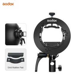 Godox S2 Bowens Mount Flash S-type Holder Bracket for Godox V1 V860II AD200 AD400PRO Speedlite Flash Snoot Softbox