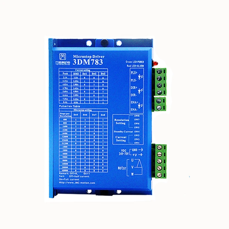 

57 трехфазный Драйвер шагового двигателя 3DM783 DC 24V-70V лазерная машина ось XY аксессуары