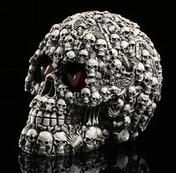 Cabeza de calavera humana 1:1, colección de decoración de tamaño real, decoración del hogar, calavera de Cranio de cristal de alta calidad, decoración de Halloween