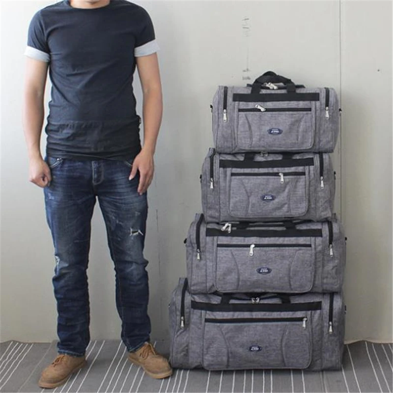 Men Travel Bags Oxford Waterproof Hand Luggage Big Travel Bag Business Large Capacity Weekend Duffle Travel Bag