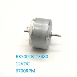 1 pz nuovissimo albero a doppia uscita RK500TB-13480 Micro motore cc 500TB spazzola in metallo prezioso 4-14.4vdc 6700RPM