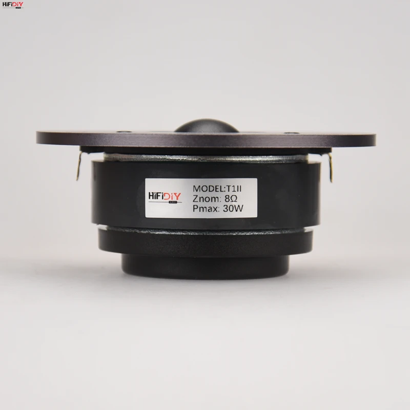 HIFIDIY LIVE T1II 4 inch 4.5 Tweeter Speaker Unit aluminum panel transparent Silk membrane 8OHM30W Treble Loudspeaker 94~120mm