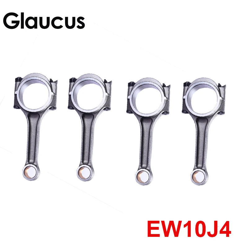 4pcs EW10J4 DEW10J4 Engine connecting rod conrod for Citroen EVASION DISPATCH XSARA JUMPY C5 I C8 C4 2.0L 00-