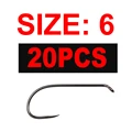 20PCS SIZE 6