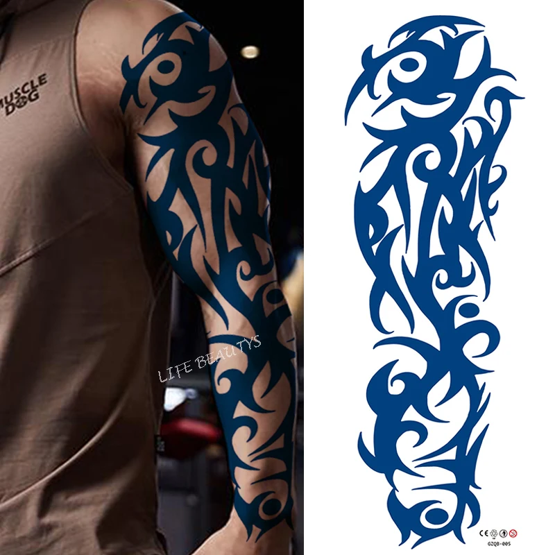 Juice Ink wasserfester temporärer Tattoo-Aufkleber, langlebig, wasserfest für 1–2 Wochen, realistisches semi-permanentes Fake-Tattoo