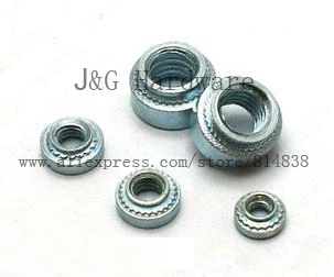 Wkooa Round nuts Metric self clinching nuts Pressure riveting nuts  S-M3-1  1000 pieces