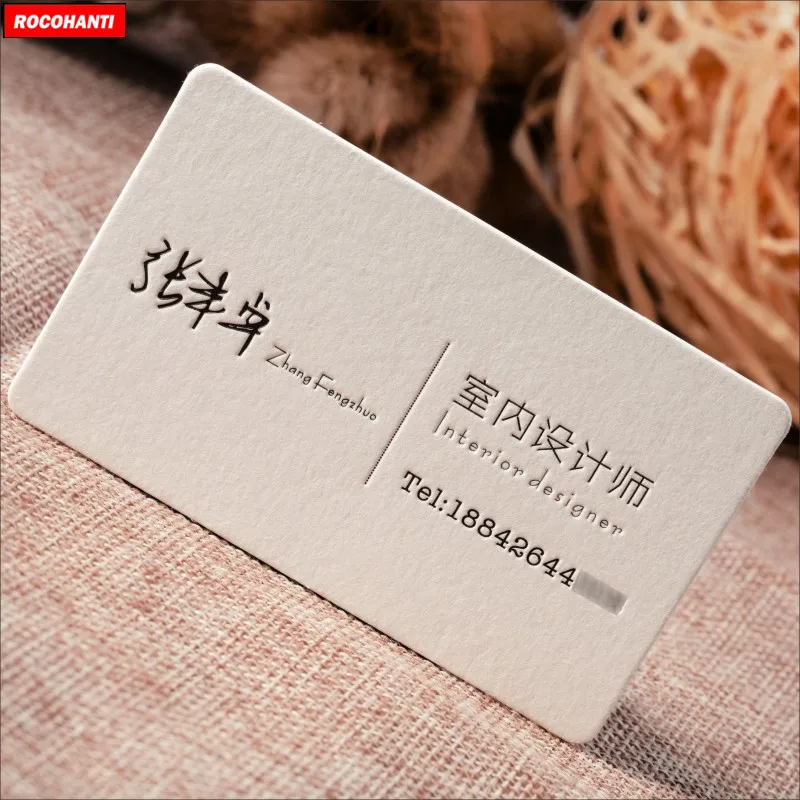 100pcs Customized Paper Business Card, Name Card, Thank You Post Card, Greeting Cards Printing with Logo