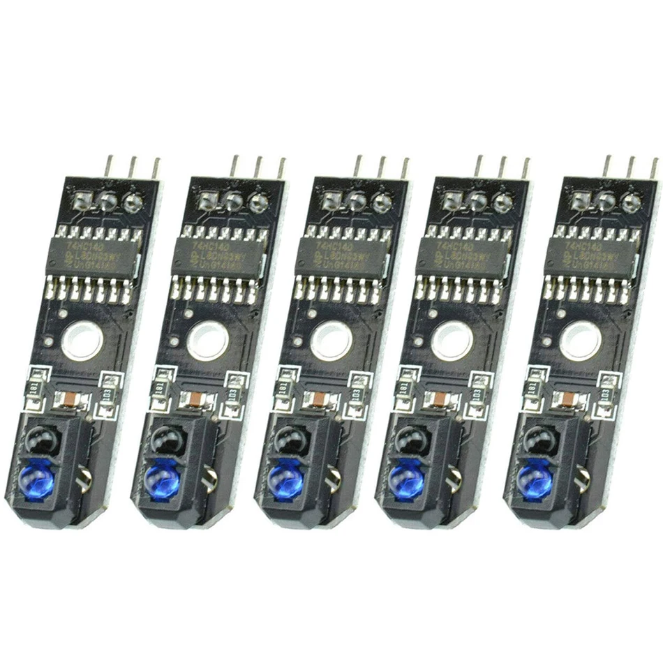 5Pcs Ir Infrarood Line Tracker Sensor Track Follower Sensor TCRT5000 Obstakel Vermijden Voor Arduino Avr Arm Pic Dc 5V