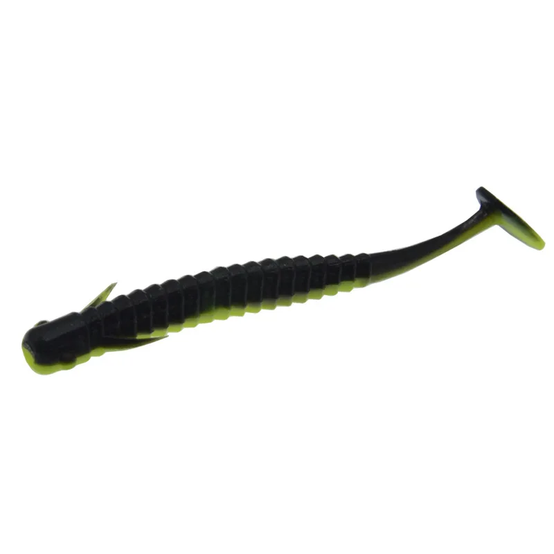 Angeln Kunstköder Simulation Schmerle Erde Wurm Weiche Köder 8 cm 2g Wurm Köder Lot 6 Stück – Detail 1