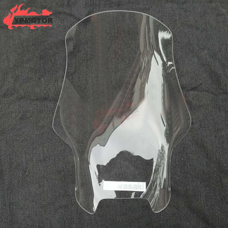 

VERSYS 650 10-13 Moidified Rise Motorcycle Clear Windshield Windscreen Deflector Airflow For KAWASAKI VERSYS650 KLE650 2010-2013