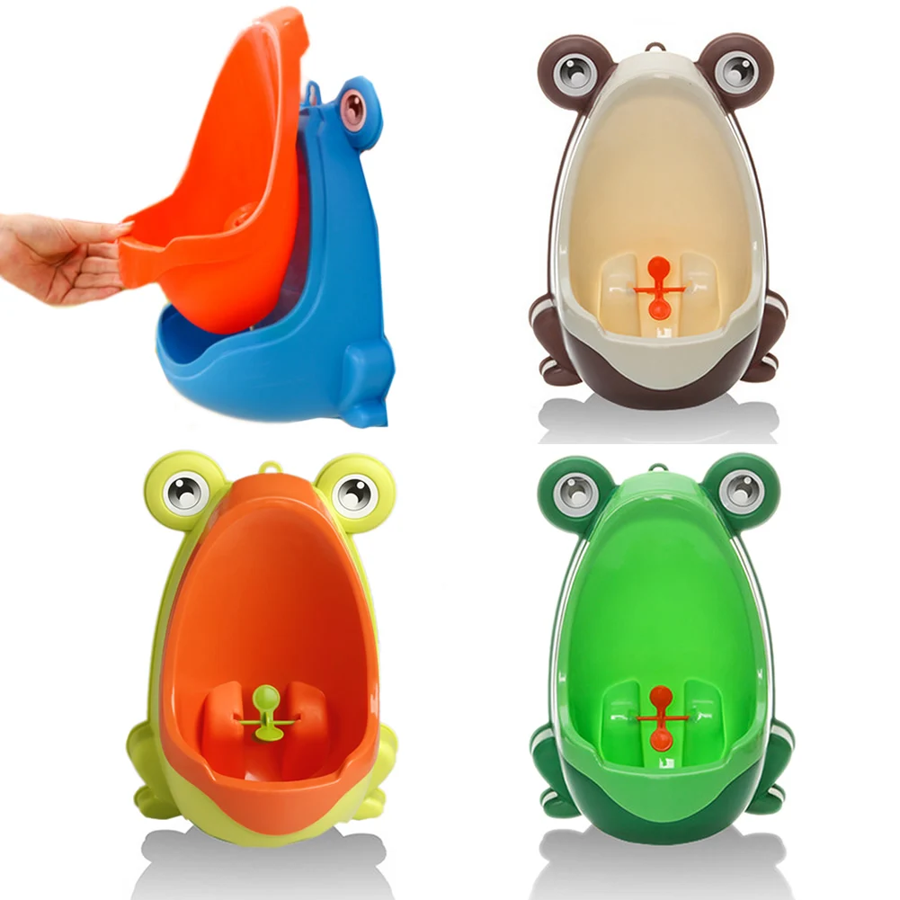 Orinal de rana para niños, orinal de entrenamiento, entrenador de orinar, baño, gai