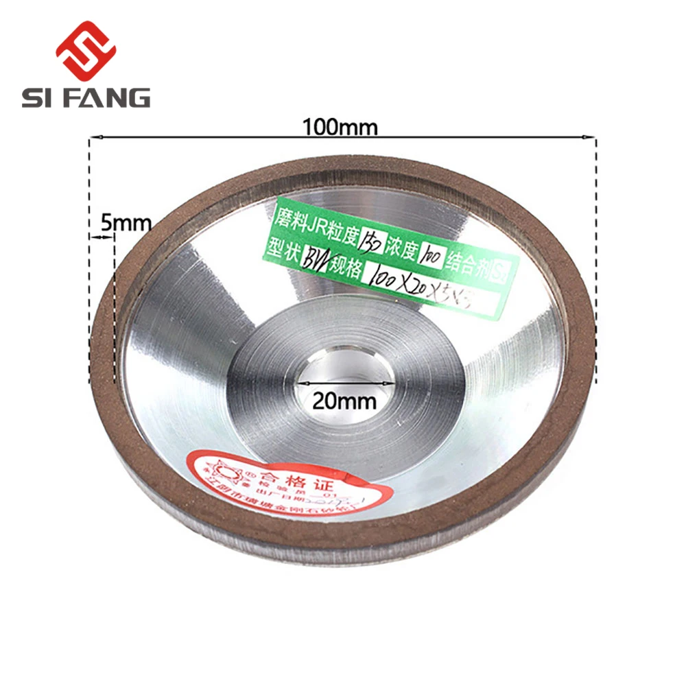 Diamond Grinding Wheel bowl Cutting Discs for Tungsten Steel Milling Cutter Tool 75% Conce 75mm/100mm/125mm/150mm