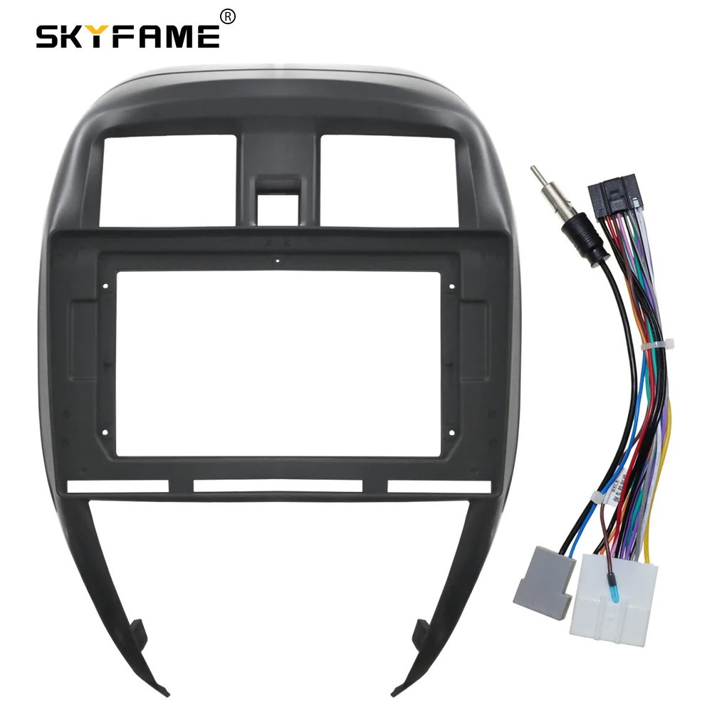 

SKYFAME Car Frame Fascia Adapter For Nissan Sunny 2014-2018 Android Radio Dask Fitting Panel Kit