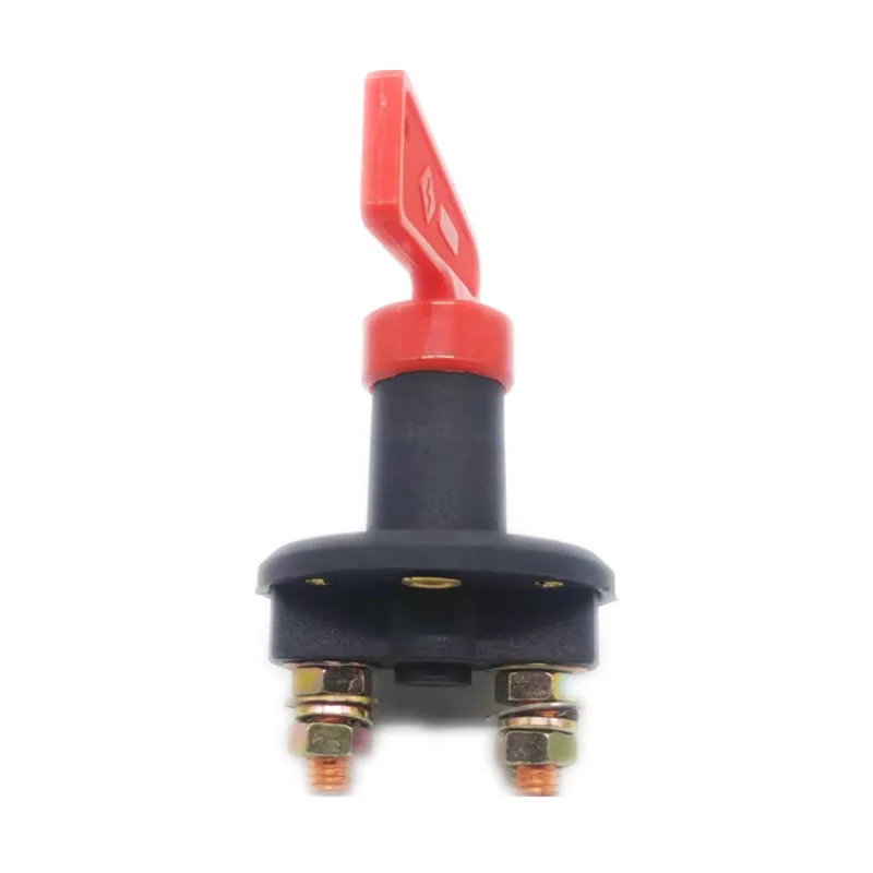 12V 300A Battery Main Switch Disconnector Compact Size Isolator Disconnect Device Sturdy Durable Car Boat Switch Accessories