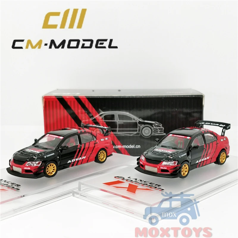 

CM Model 1:64 Lancer EVO ADVAN Voltex Tail Diecast Model Car