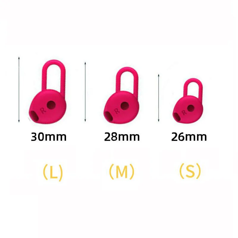 Ear Pads For Huawei Honor AM66 Xsport PRO Bluetooth Earphone Covers Ear Caps Cushion Silicone Eartips For Earphones Accessories