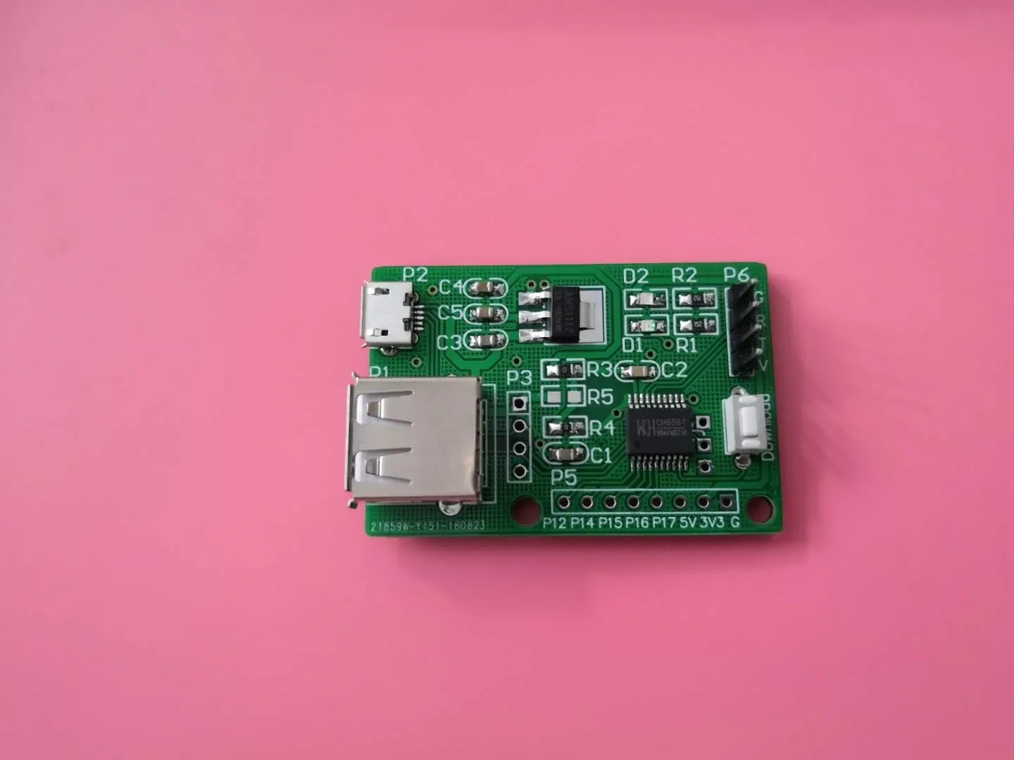 

CH559 CH559T USB Development Board Evaluation Board Learning Board HOST/DEVICE