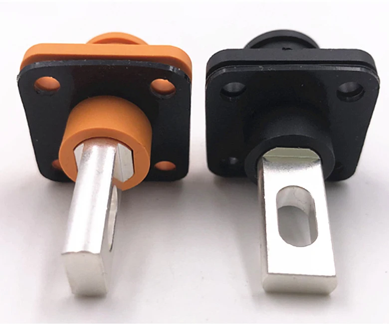 Φ5.7/8.0mm Energy Storage Connector Socket Plug Single Core Elbow High Current Power Connector For New Energy Electric Vehicle