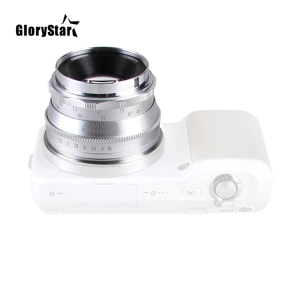 

35mm F/1.6 Manual Focus MF Prime Lens For Olympus MFT M4/3 Mount epm1 epm2 E-PL123456789 E-M1 E-M5 E-M10 PEN-F Mark II III M43