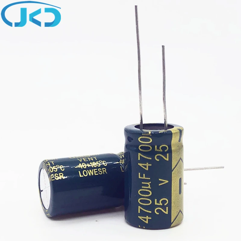 

5pcs high quality 25V 4700UF 16*25mm high frequency low impedance aluminum electrolytic capacitor 4700uf 25v 25v4700uf 20%