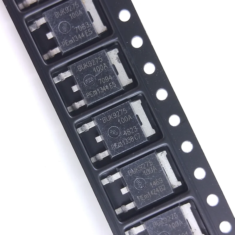 10 pz/lotto BUK9275-100A MOS triodo NPN 100V 21.7A TO252