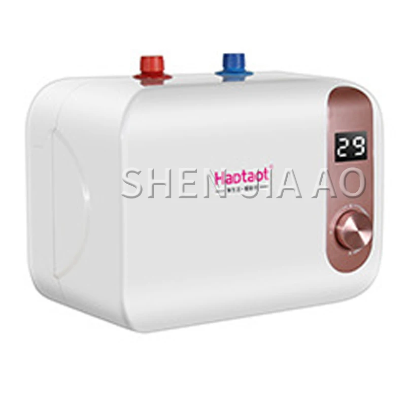 8L Kleine lagerung elektrische wasser heizung Haushalt schnell-heizung typ wasser heizung mechanische digital display Wasser heizung 220v