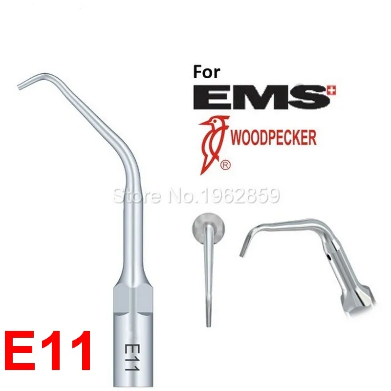 

5pcs E11 dental scaler tips dental equipment ultrasonic scaler tip E11 dentist tool teeth whitening for EMS & Woodpecker