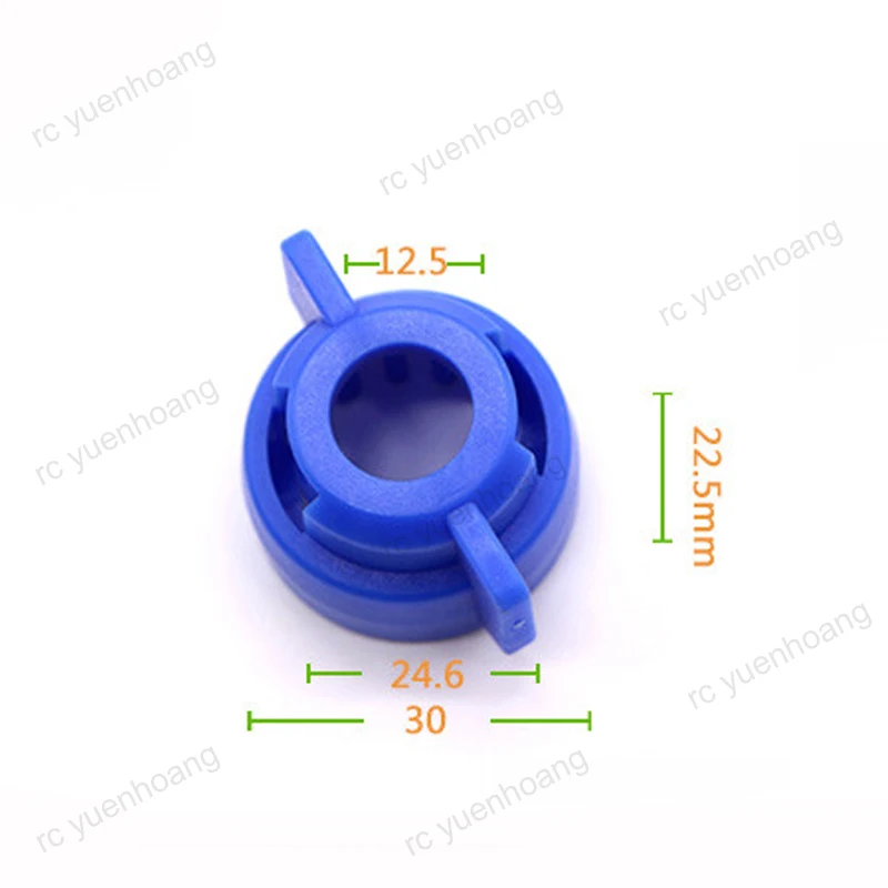 12PCS Licheng Spray Nozzle Quick-release Hollow Round/Flat Cap High-pressure Sprinkler Head for RC Plant Agriculture UAV Drone