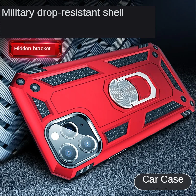 Armor Shockproof Case For Samsung Galaxy A21S A31 A11 A10 A21 A51 A41 A71 A50 A30S M21 M31 S20 Plus Note 10 Lite Ring Car