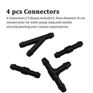 Mangueira universal do limpador do carro para Ford Focus, fusão, escolta, Kuga, Ecosport, Fiesta, falcão, borda, explorador, EXPEDITION, EVOS, 5 PCes pelo grupo, 2m 8 principais vendas acessorios do ecosport 2008 - №6
