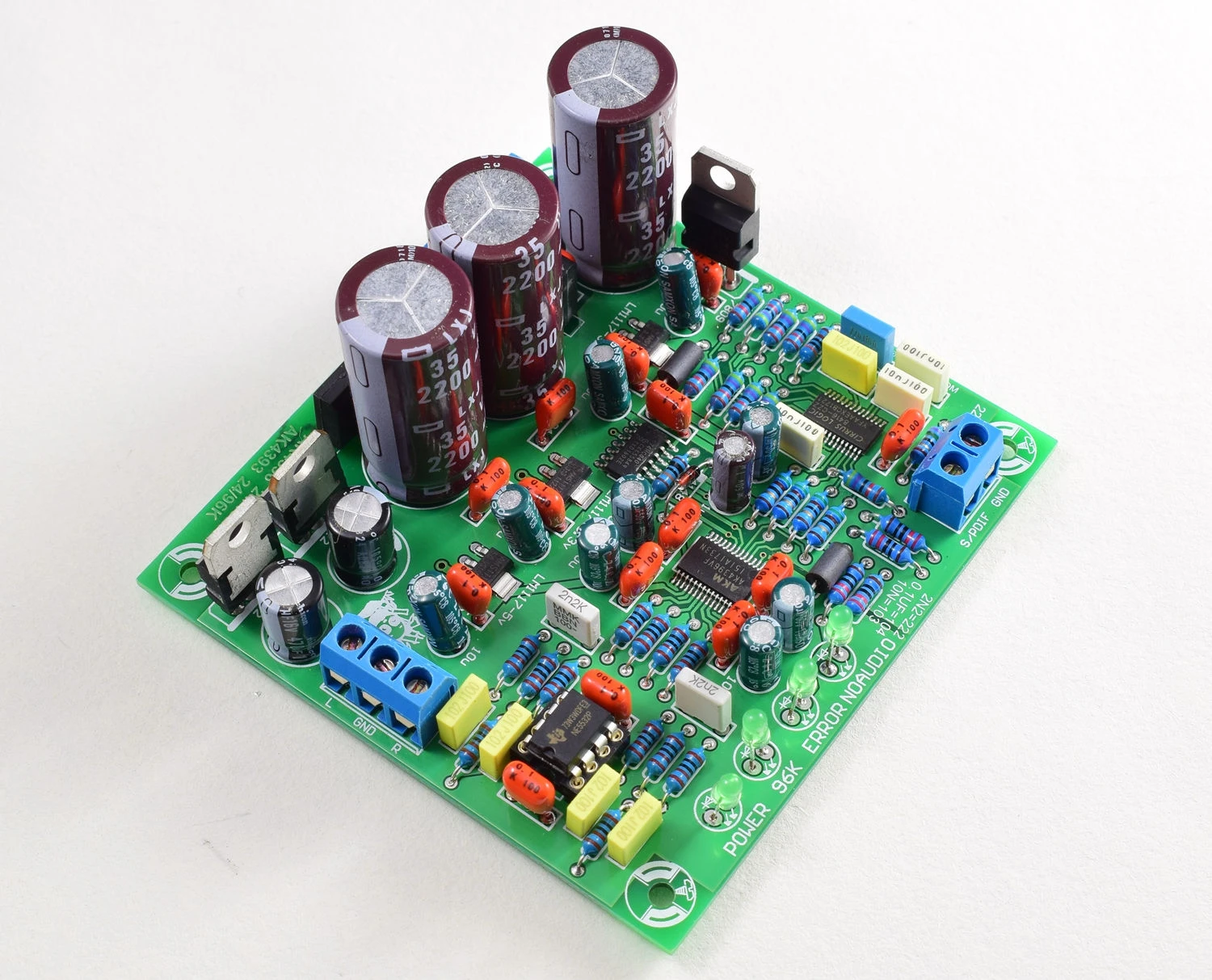 

CS8416+AK4396+NE5532P DAC 24/192 AK4396 Decoder Finished Board Support 24 BIT 192K HZ