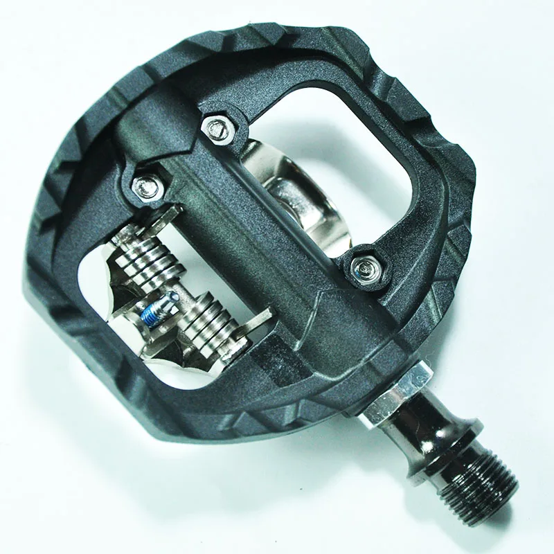 NEUE SYUN-LP Schwarze Nylon-DU+Lager MTB Mountain XC Klickpedale für Fahrräder, SPD-Fahrradpedale inkl. Cleats, Fahrradteile – Detail 4