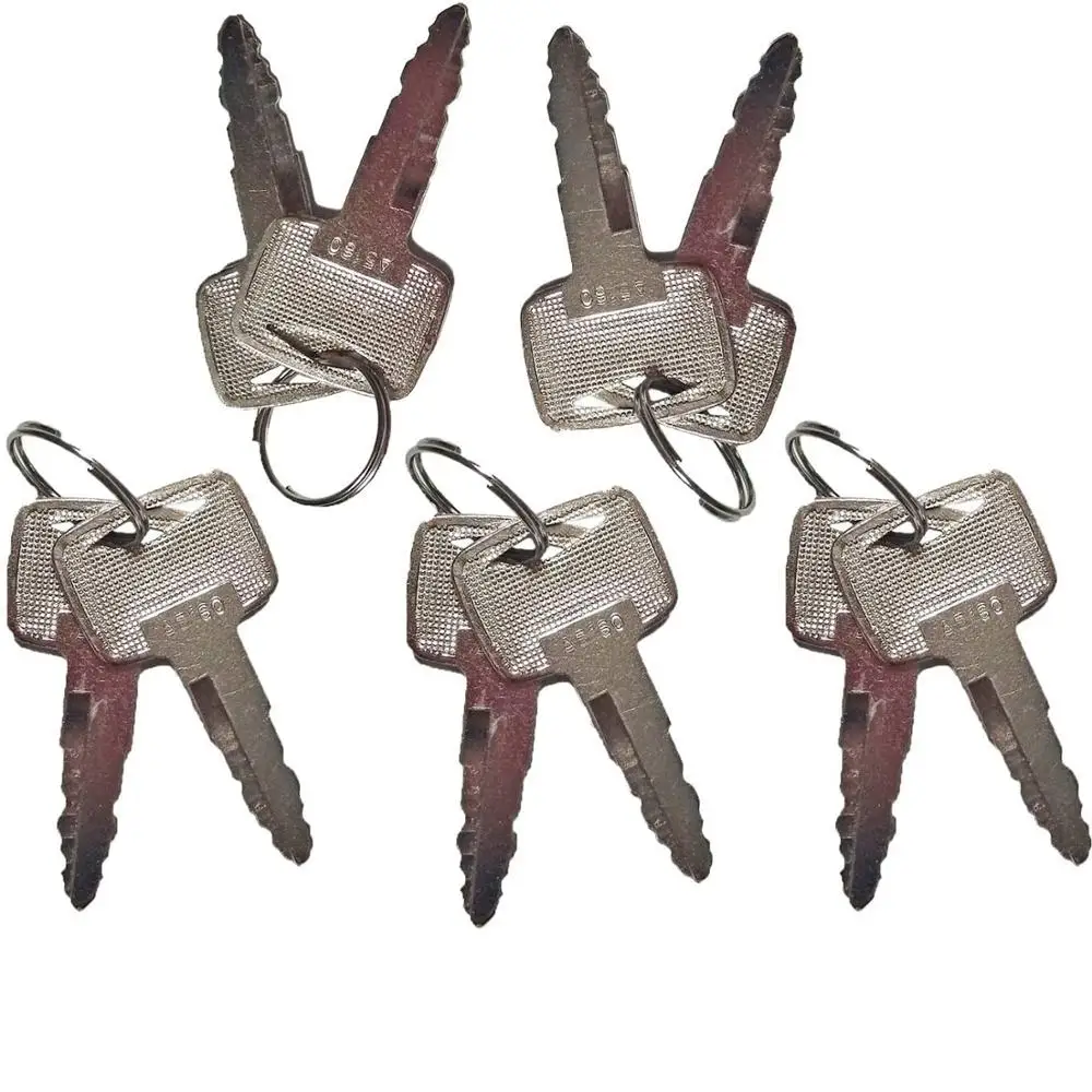 

10x Ignition Key A5160 91A07-01910 Fit for Mitsubishi CAT Forklift