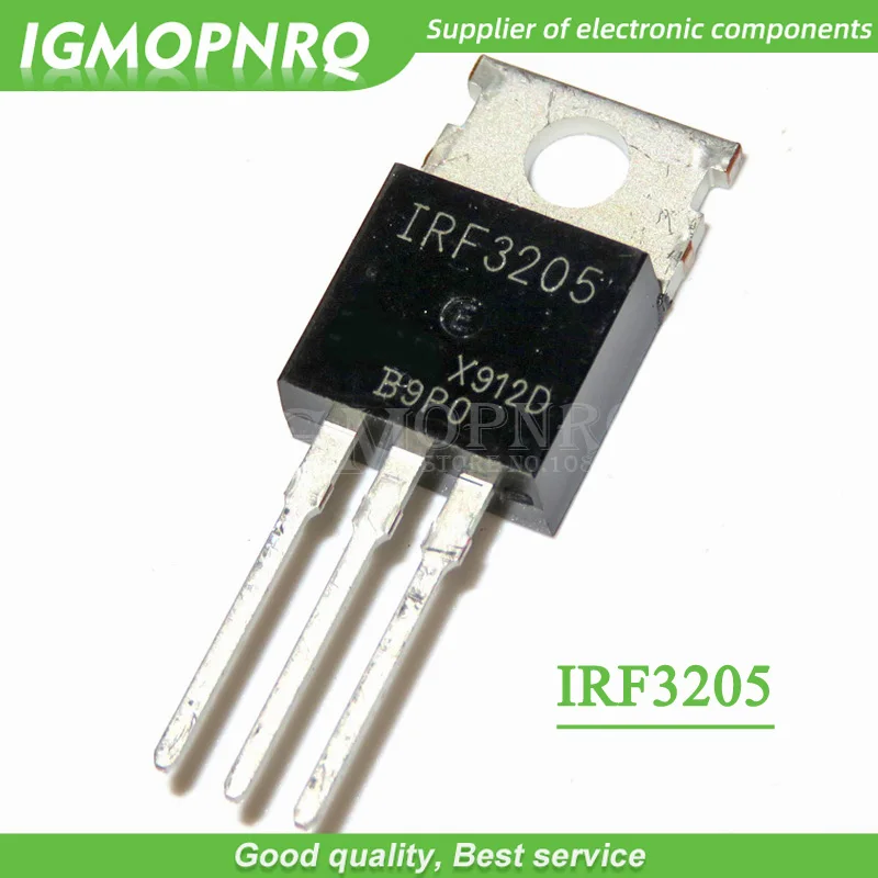 10pcs IRF1404 IRF1405 IRF1407 IRF2804 IRF2807 IRF3205 IRF3708 IRF3710 IRF3808 IRF4905 IRF3205PBF IRF1010E IBUW IRF1404PBF