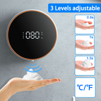 Automatic Touchless  Soap Dispenser USB Liquid Foam Machine Wall-mounted Infrared Sensor Electric Hands Free Hand Sanitizer Tool