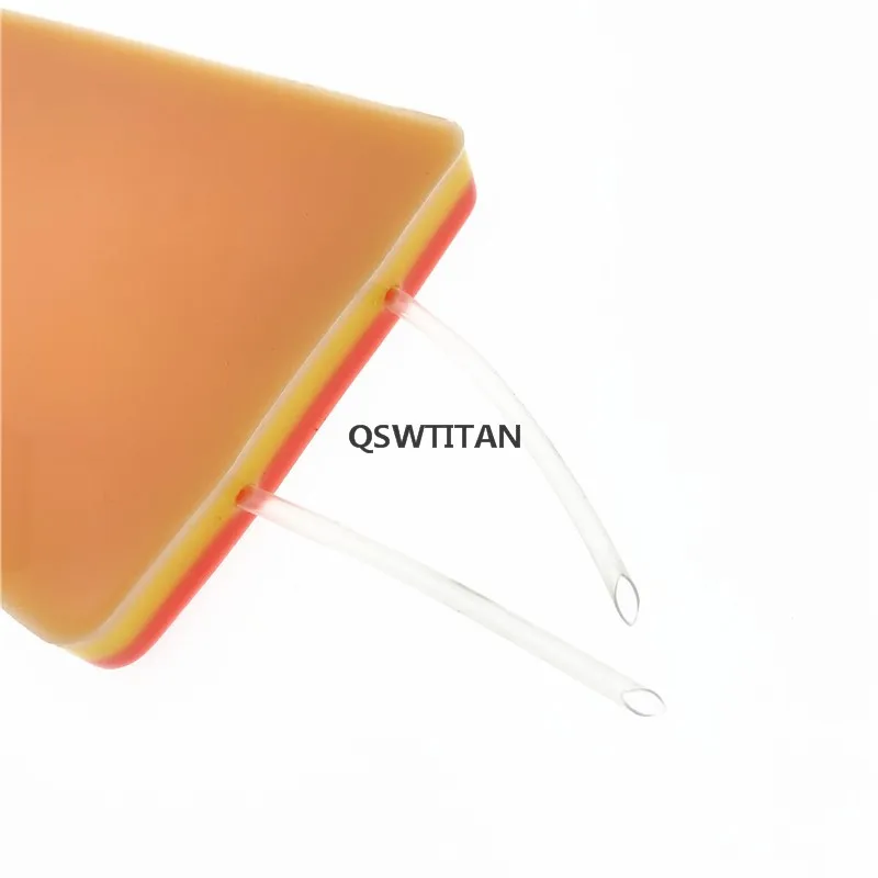 Vascular Injection Module Puncture Simulation Blood Return Module Medical Skin Surgical Suture Training pad