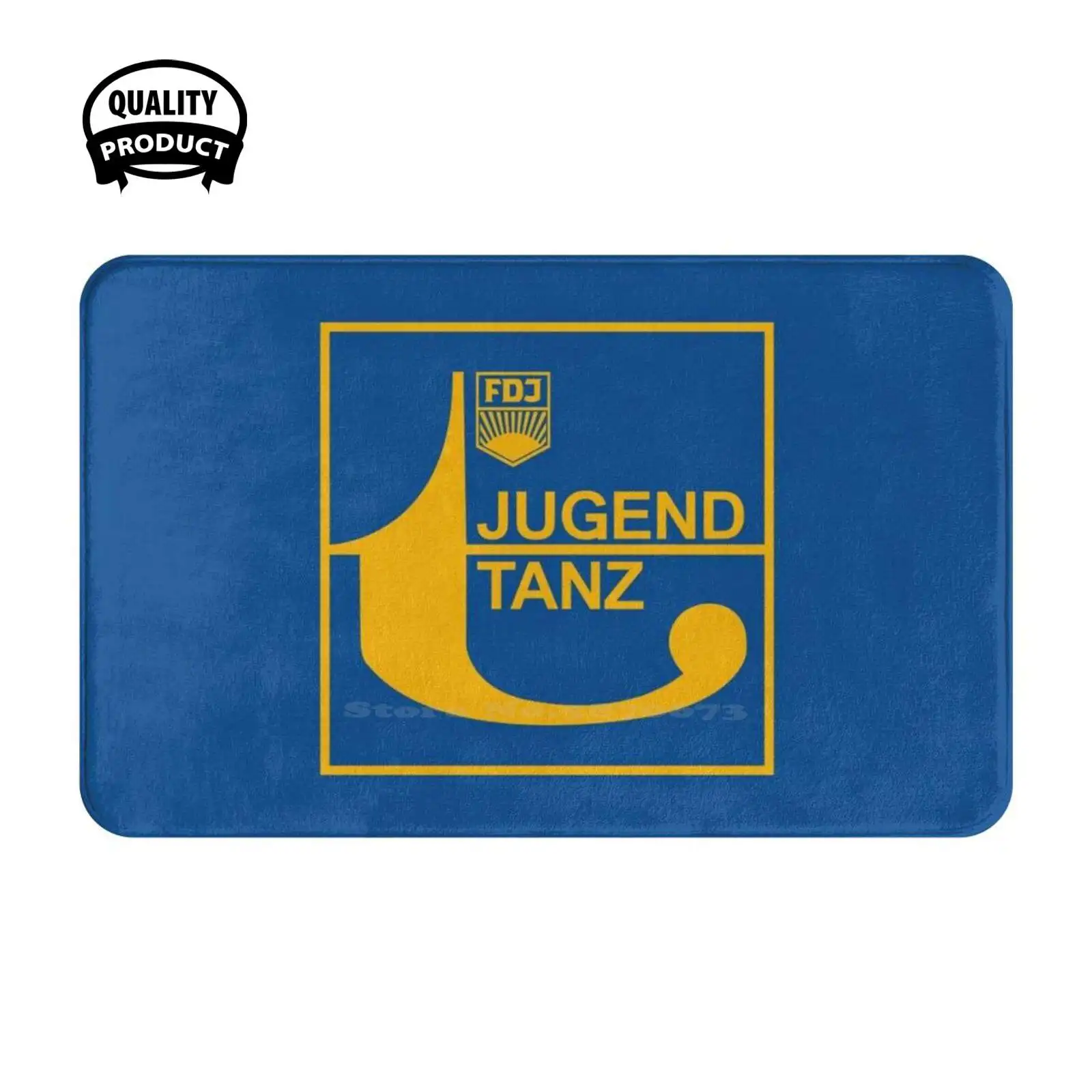 Jugend Tanz Ddr Ostalgie Soft Cushion Home Carpet Door Mat Car Rug Ddr Jugend Tanz Freie Deutsche Jugend Nostalgie Deutsche