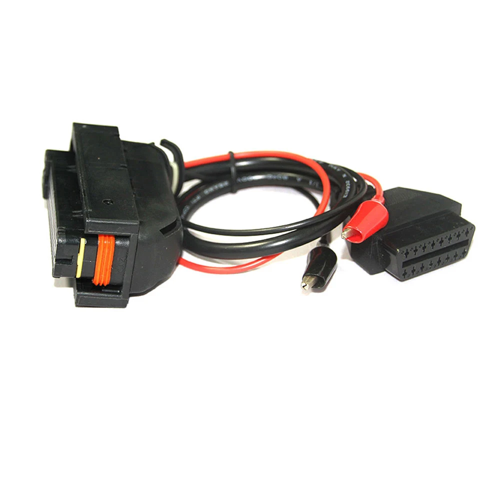 Ferramentas de Diagnóstico para VAG Grupo Veículos a Gasolina, Automóvel OBD Adaptador, ME7, ECU Cabo de Extensão, 81 Pin, OBD2