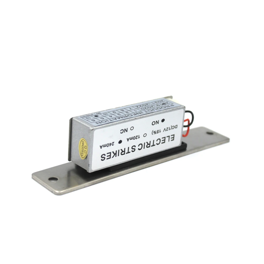 Türöffner Türschloss Für Access Control System Fail secure oder Fail safe NC/KEINE 12V Schmalen-typ 12V