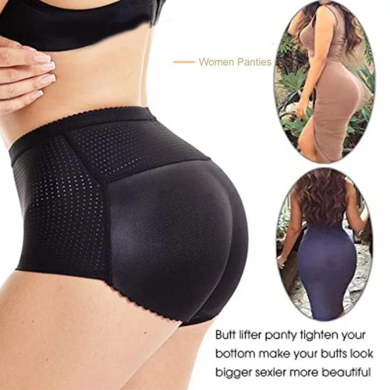 Premium Butt Shaper Pull Up Underpants For Women Low/High Waist Thickened Panties Seamless шорты женский Shorts Feminino